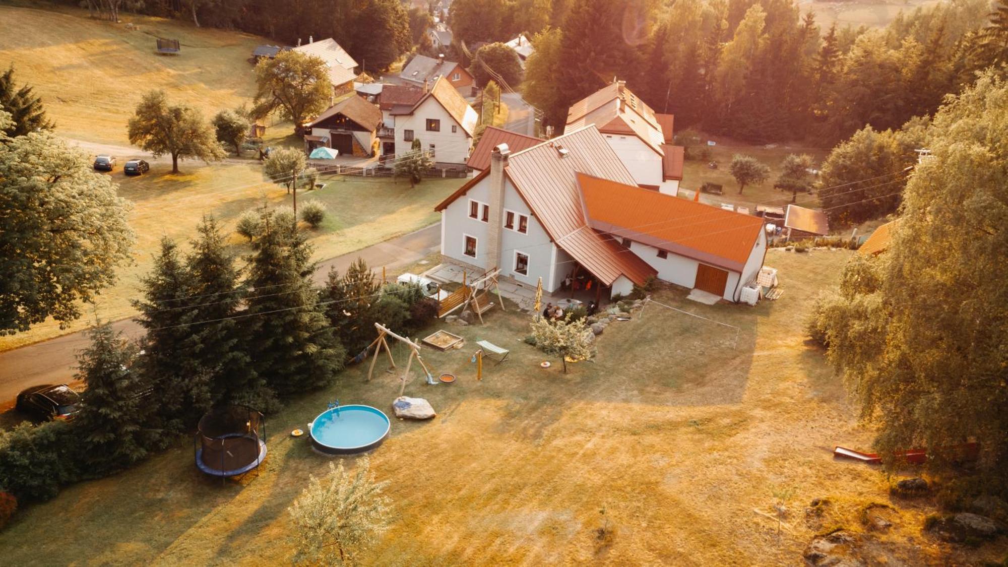 Penzion Medvídek Tanvald Exterior foto